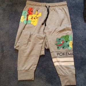 Gray Pokémon Sweatpants- Small